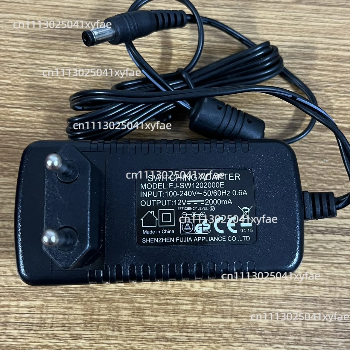 1Pc for SWITCHING ADAPTER FJ-SW1202000E European Standard 12V2000mA Interface 5.5*2.1mm