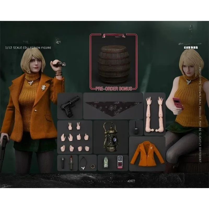 

Pre-sale BROTOYS LR015 1/12 Scale Toy Figures Female Soldiers Resident Evil Leah Miss Doll Model for 6 Inch Gift Collection