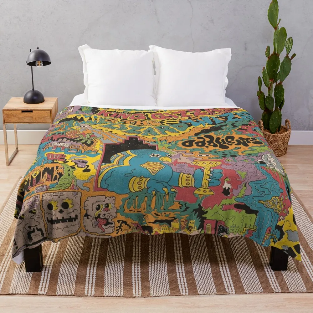

The Oddments King Gizzard Throw Blanket Soft Breathable Blanket for Night Sleeping