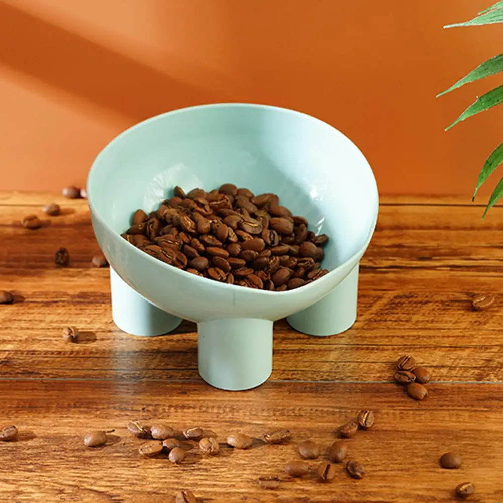 Miski dla psów i kotów w kolorach makaroników, z narożnikami chroniącymi szyję, skośnym otworem, antypoślizgowe miski do karmienia dla zwierząt.