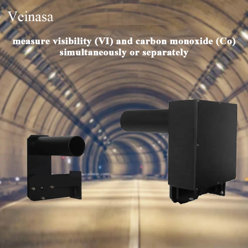 XS-COVI10 High Accuracy Tunnel Co Visibility Analyzer Monitor Smoke Detector for Air Quality and Visibility Monitoring Systems
