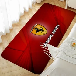 Veranda Floor Mat A-Ferraris Washable Non-slip Kitchen Rug Aesthetic Carpet for Bedroom Room Decorating Items Entrance Doormat