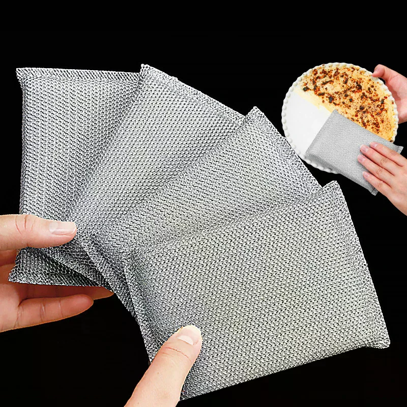 10-pack Kitchen Dishwashing Sponges & Cloths - Cleaning Pads That Won't Scratch Cookware And Kitchen Surfaces.