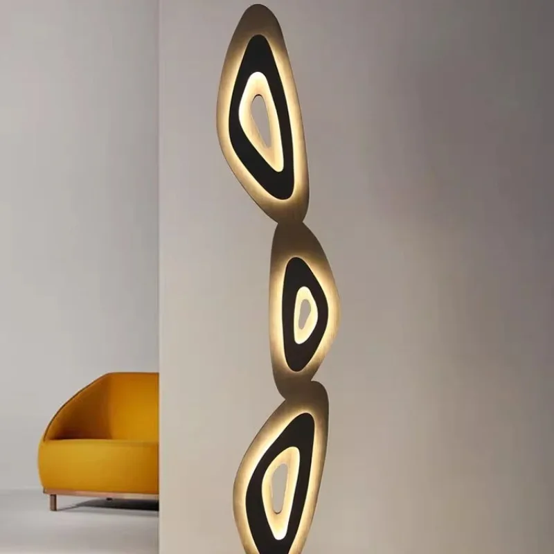 

Designer Modern Floor Lamps Minimalist Living Room Sales Office Decorative Shadow Art Creative Study LED Standing Lights Fixture