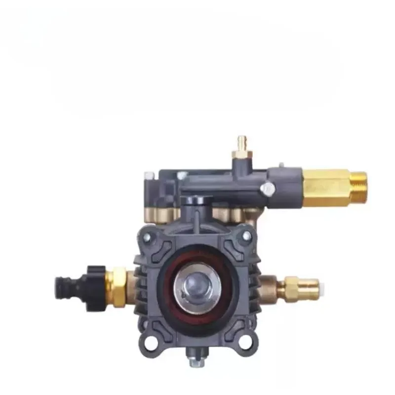 1pcs High power self-priming pump car wash copper head large flow high pressure cleaner pump head
