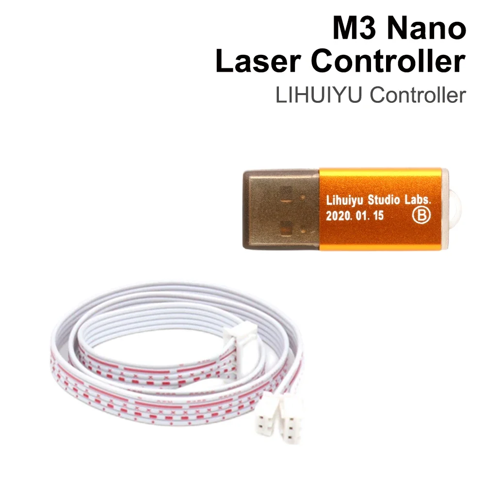 Lisuiyu M3 pengontrol Laser Nano papan utama ibu + Panel kontrol + sistem Dongle B pemotong pengukir DIY 3020 3040 K40