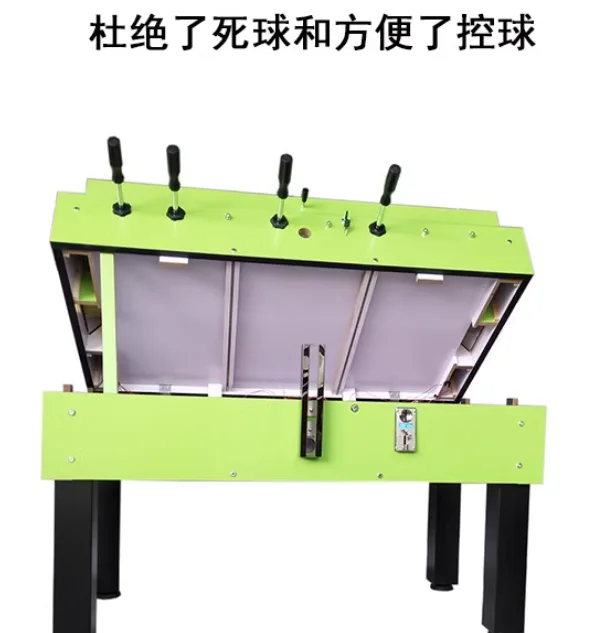 Standard 8-Par Coinable Table Football Board Game Table Football Bench