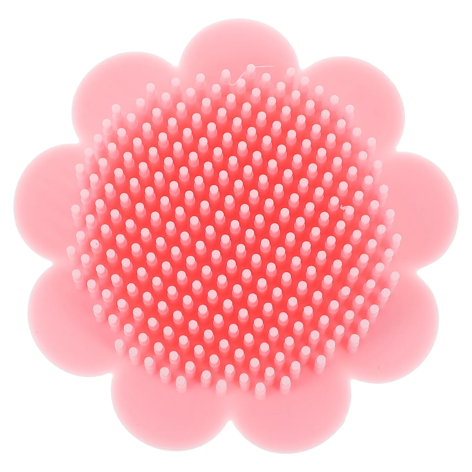 

1 шт. силиконовая щетка для мытья головы младенцев, мягкая щетка для душа, нежный массажер для кожи головы для купания малышей, портативная щетка для мытья волос