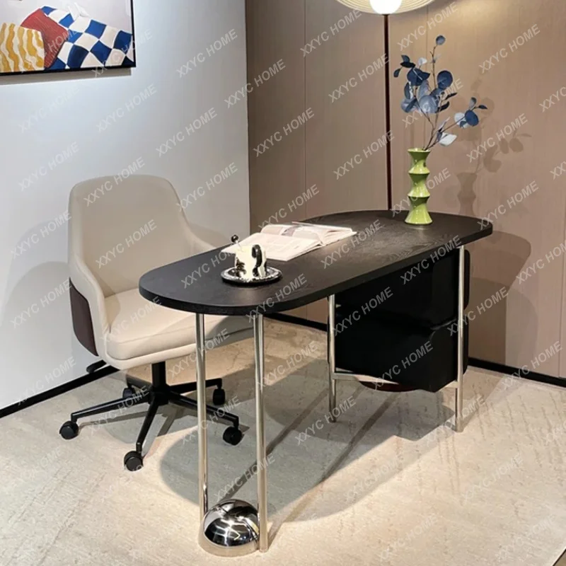 

L minimalist boss office writing desk home study reading desk