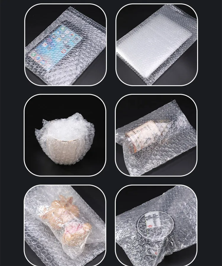 20x25cm 100pcs Medium Size Bubble Mailers for Gift Box Jewelry Packaging Plastic Shipping Bags Shockproof Wrap Envelope Mailing