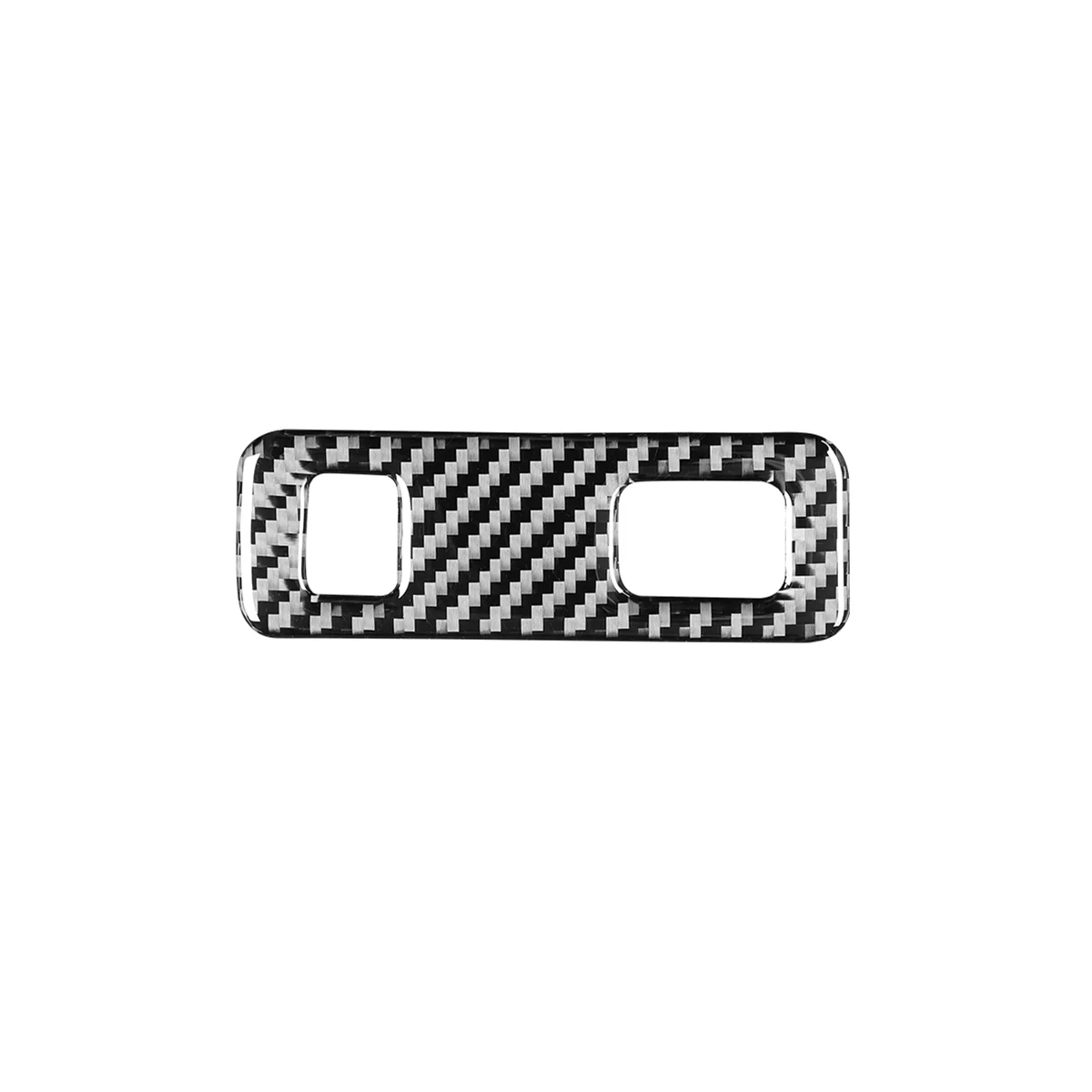 Carbon Fiber Car Headlight Switch Button Frame Cover Trim Sticker for Volvo S90 2017-2022 Accessories