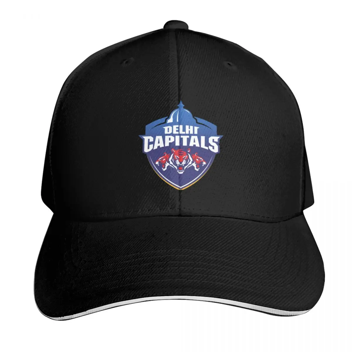 Delhi Capitals Baseball Cap Moisture Wicking Quick Dry Curved Brim Classic Fit Low Profile Unstructured