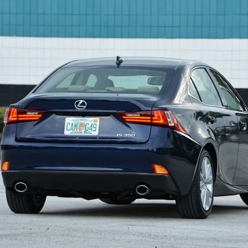 

Car LED 12V Rear Bumper Fog Lamps For Lexus IS 2013 2014 2015 2016 2017 Brake Light Turn Signal Backup Reflector Lamp Taillights