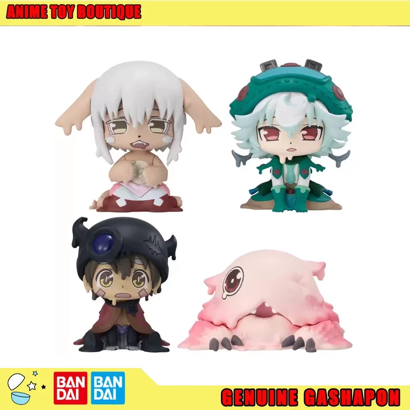 

Authentic Bandai Made in Abyss Golden City 02 Melting Style Gashapon Ball Q - Version Nanachi Figurine Fast Shipping