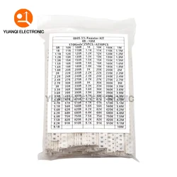 5% 0402 0603 0805 1206 SMD Chip Resistor Assorted Kit 0R - 10M ohm 170Values Resistance Samples Set