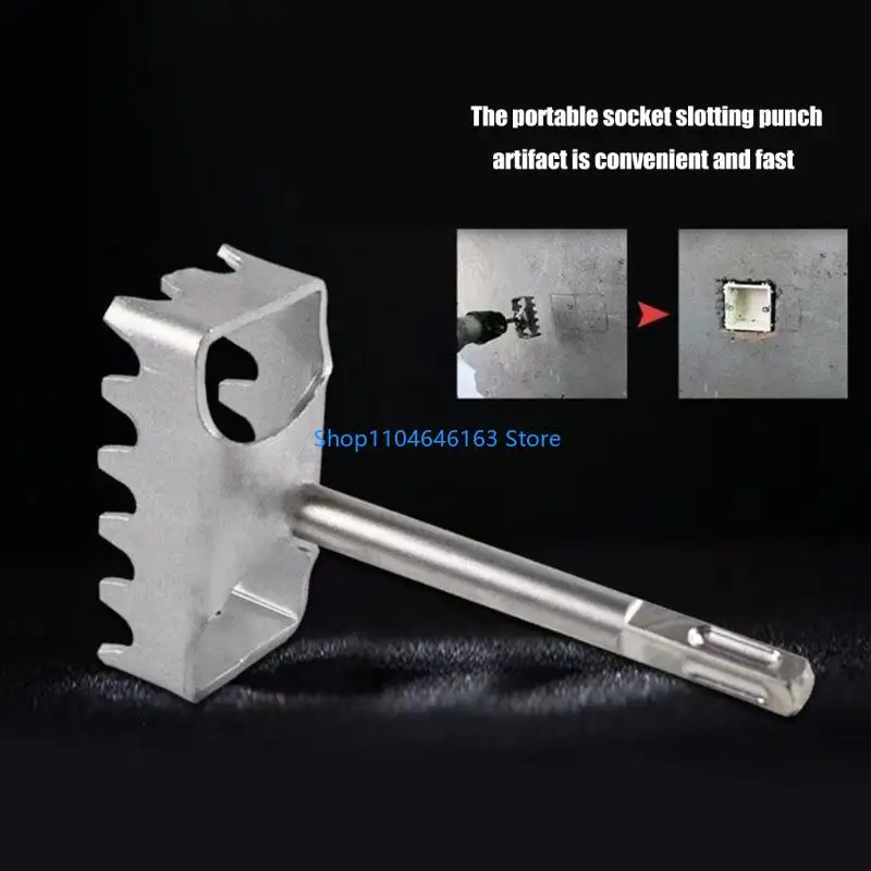 

Портативное квадратное отверстие для перфорации трапециевидных зубьев прямоугольников.