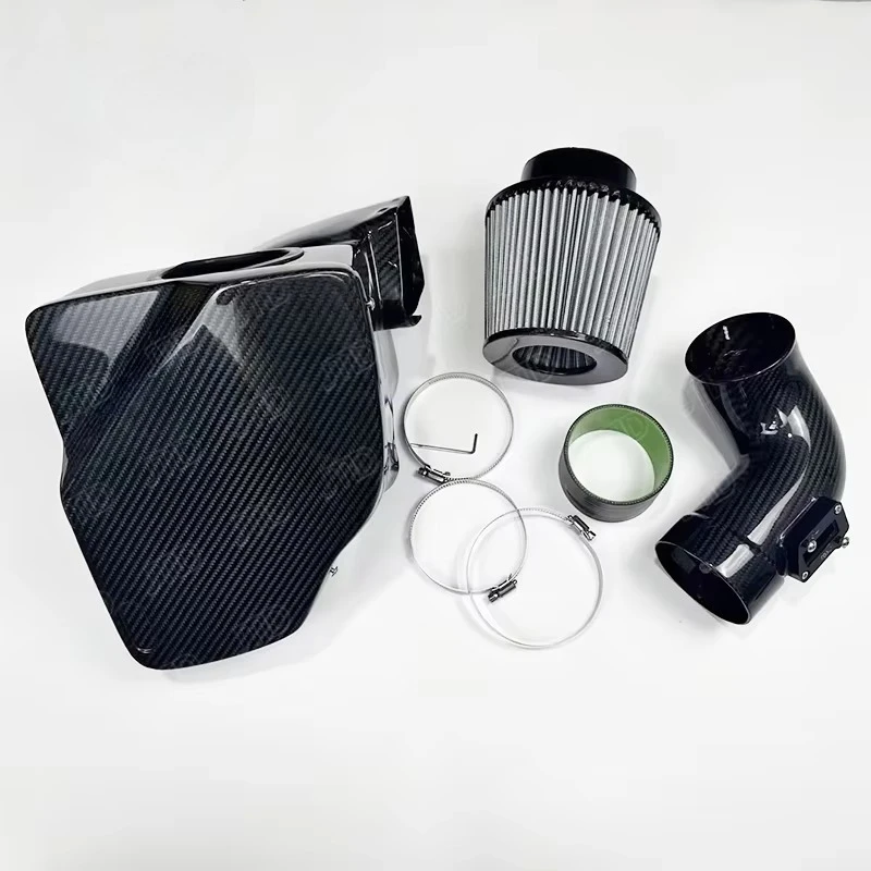 

High Performance Ungrade Dry Carbon Fiber Cold Air Intake System with Filter for G30 B48 2.0T 530i