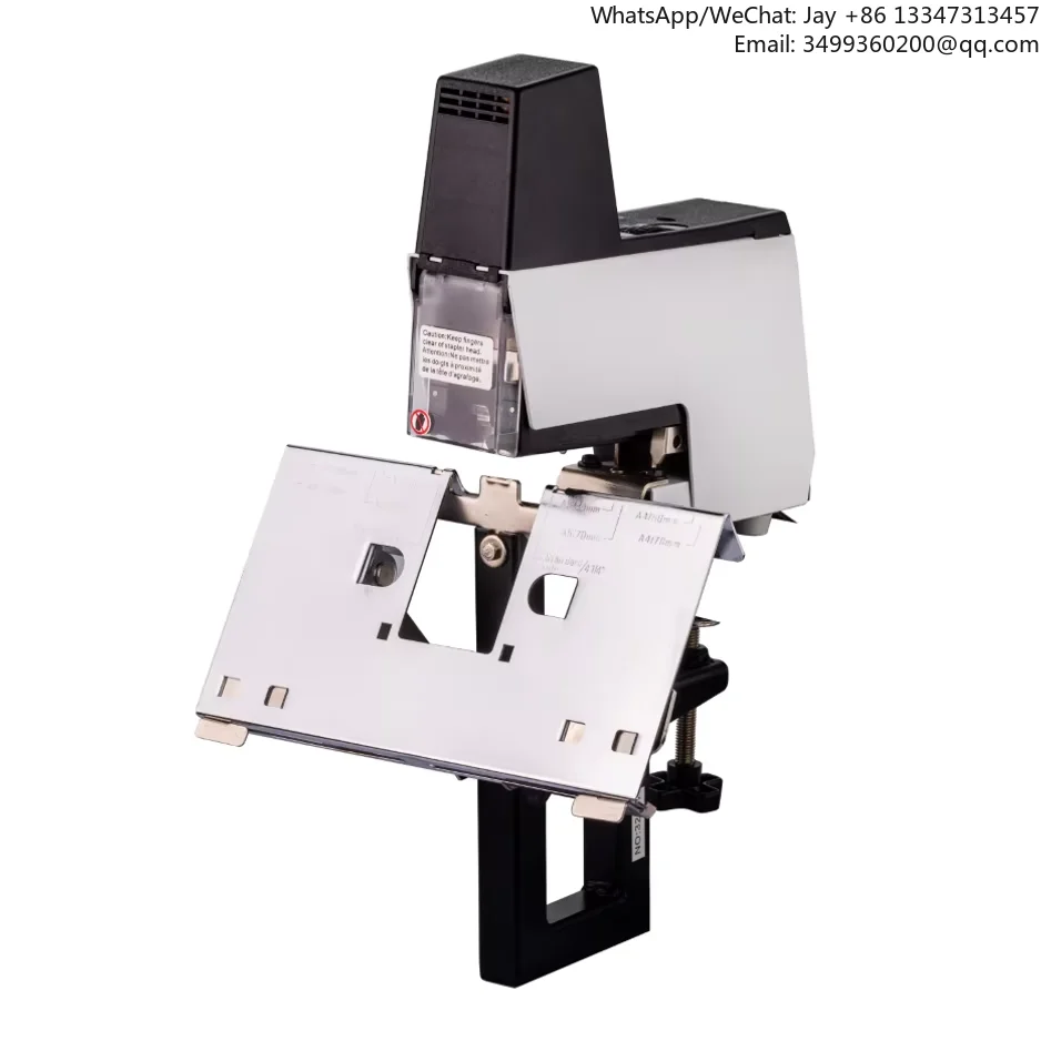 

WD-106 Mini Electric Office Stapler Metal And Plastic Machine For Paper Customizable Logo Print