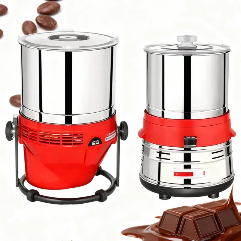Portable Snack Shop Restaurant Heavy Du=ty Cocoa Grinder Nut Paste Maker Peanut Butter Grinder Chocolate Melanger