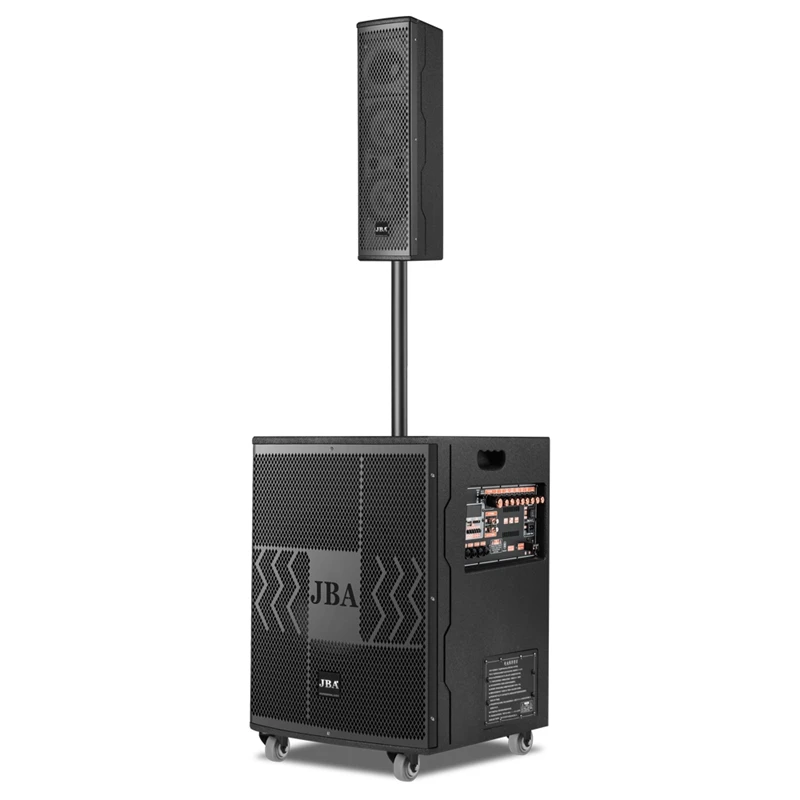 Wooden Sound System Line Array Speakers PA System Professional Active Line Array For Meeting And Activities