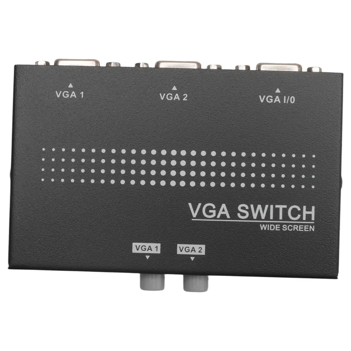 ●2 In 1 Out VGA VGA 2 PORTE a monitor two sources MANUAL SWITCH SPLITTER