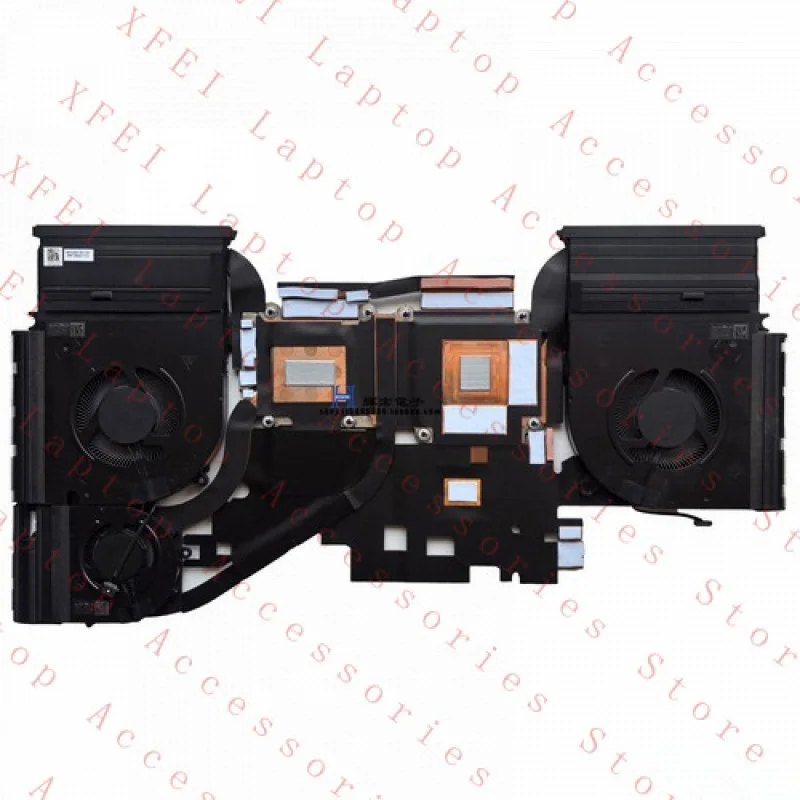 F For Dell Alienware M18 R2 0935YJ 0JXX02 0NXM30 082W1D Heatsink w/Cooling Fan