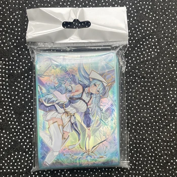Yu-Gi-Oh Água Holográfica Enchantress Of The Temple Card Sleeves YuGiOh Capa protetora YGO-018