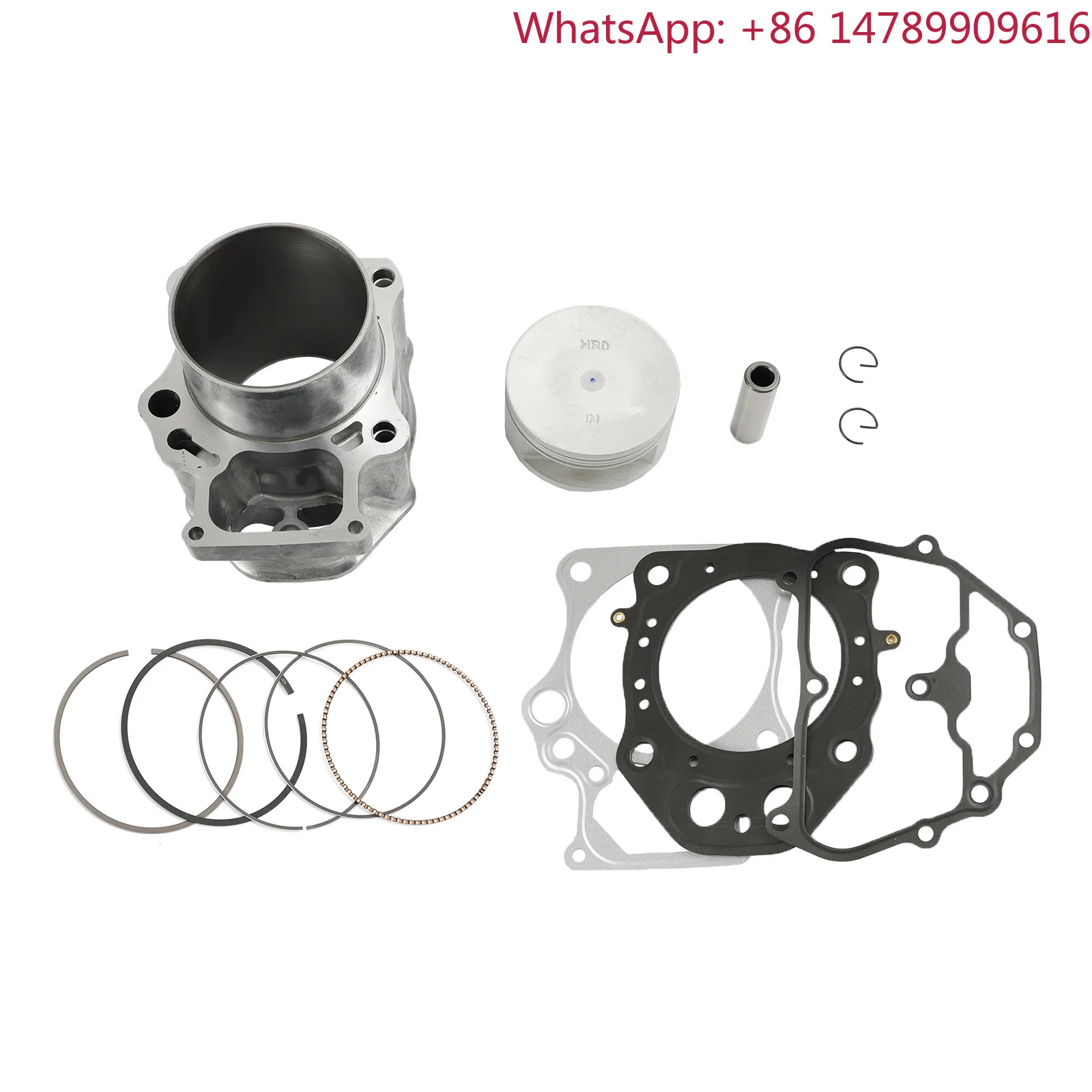 Cylinder Jug Piston Gaskets for 500cc ATV Engine Rebuild Kit High Performance Wear Resistant Parts