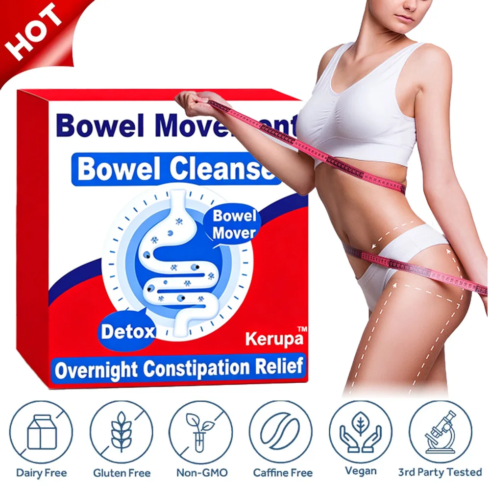 Kerupa Pure Aloe Vera Supplement Capsules, Improve Gut Wellness, Ease Body Heaviness, Non-GMO Raw Materials