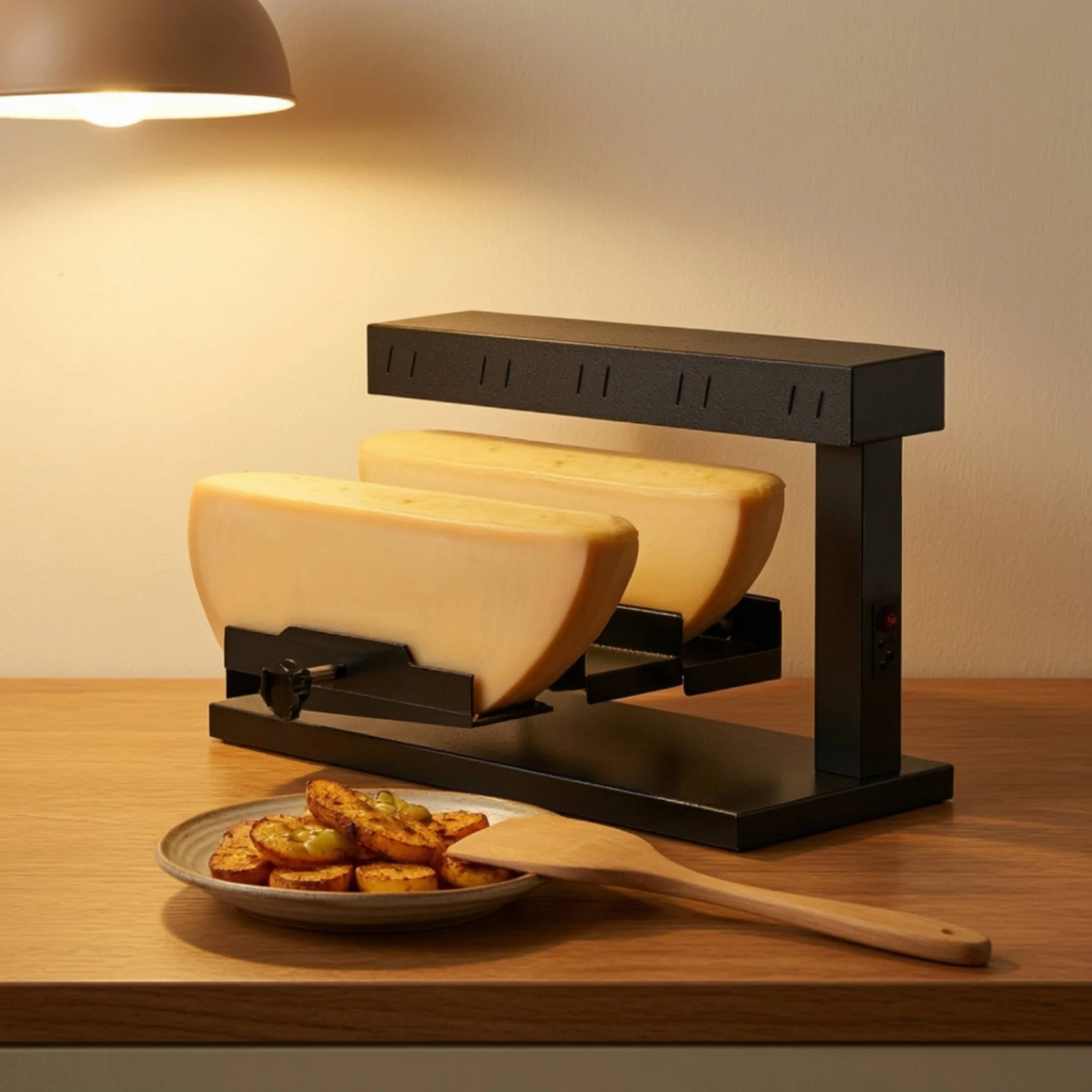 Electric Raclette Cheese Melter Rapid Heating Raclette Cheese Melter with Holders Appliance Professional Sturdy for Hosts