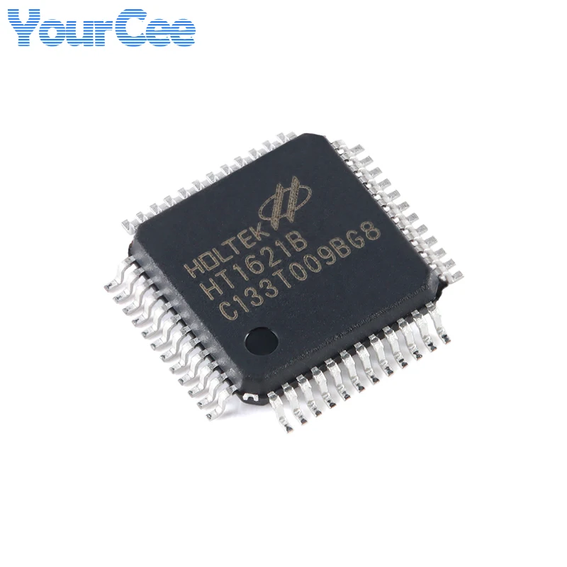 5PCS/2PCS HT1621B 1621B LQFP-48 HT1621 LCD Controller SMD IC Chip I/O MCU RAM Mapped 32*4