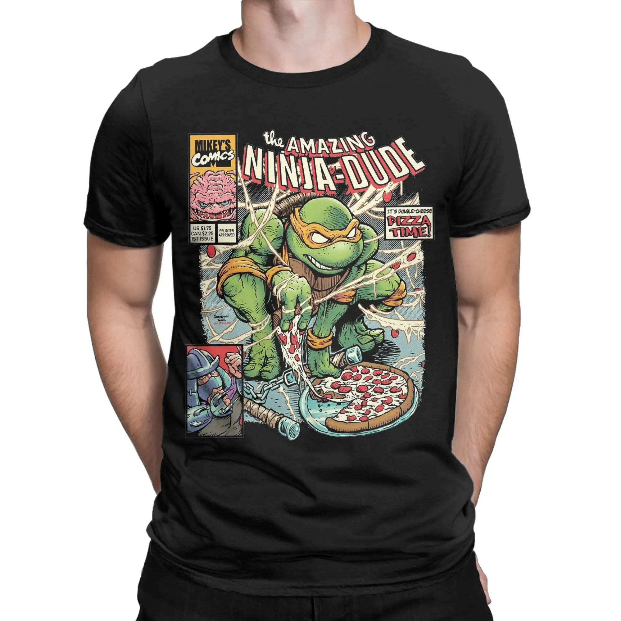 Amazing Is Ninja Turtles The Most Trending Thing Now T-Shirts Men Pure Cotton T Shirts  Short Sleeve Tee Shirt Printed Clothes