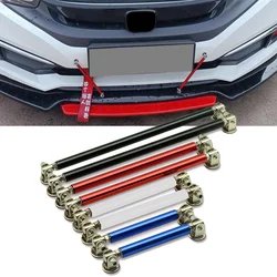 Universal Car Splitter Rods Racing Adjustable Front Bumper Lip Support Tie Bar Kit Saving Drilling Hole 75mm/100mm/150mm/200mm