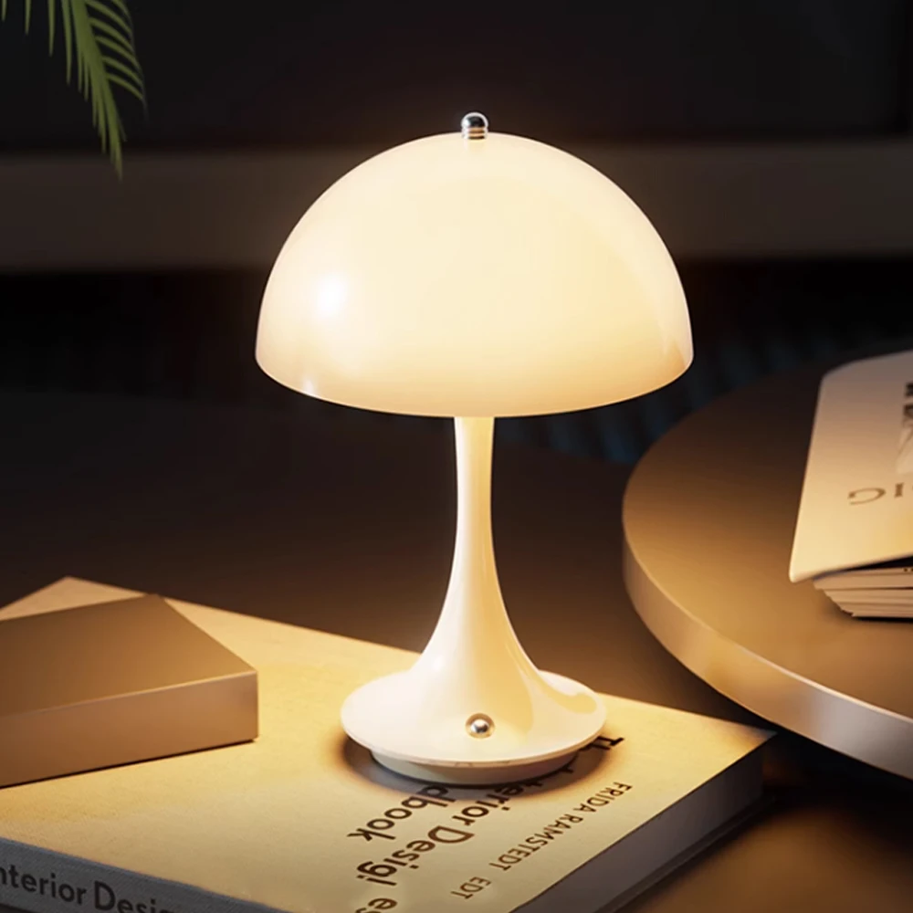 usb mushroom desk lampadas led desk lampadas touch dimming nordic para cabeceira decoracao do hotel quarto atmosfera cores 01