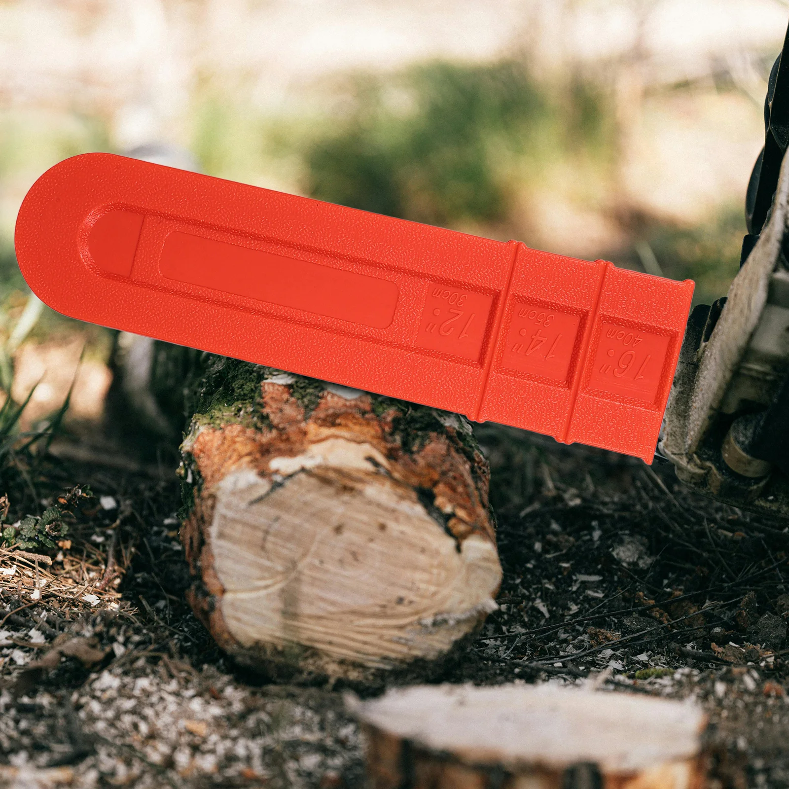 2 قطعة 12 بوصة غطاء شريط المنشار دائم سلسلة حامي Scabbard الحرس سهلة التركيب حماية عالية الوضوح #6