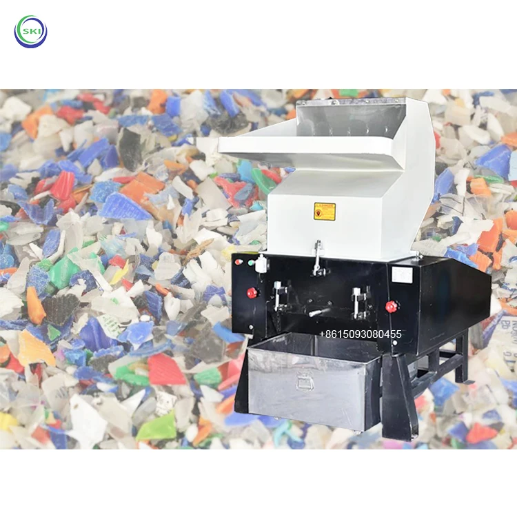 

Rubber Head Pulverizer Scrap Crusher Recycle Machine for Fruit Frame Particles Waste Beverage Bottle Shredder