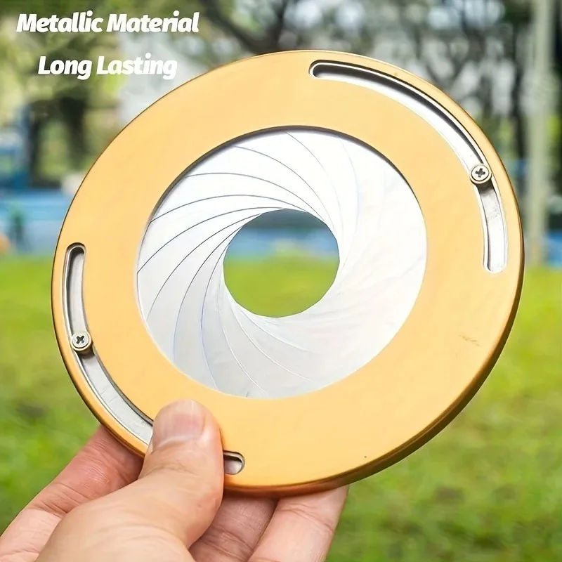 Multi functional measuring equipment, 125mm diameter alloy metal engraved scale, adjustable precision circular drawing tool