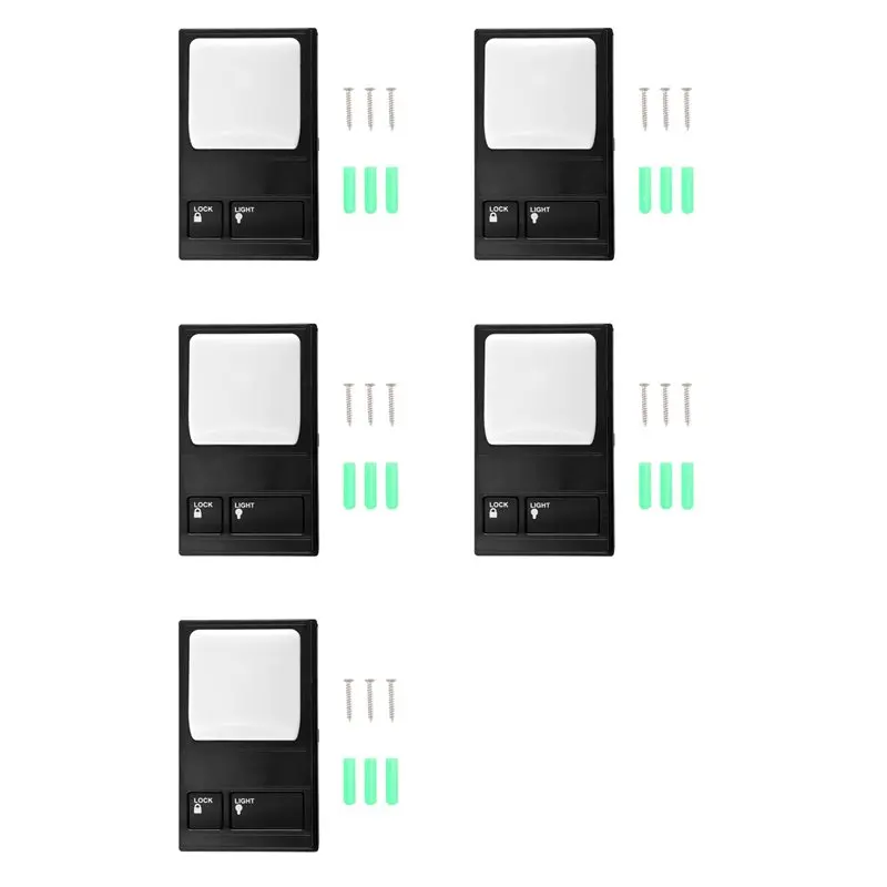 【oferta-de-aniversario】5x-teclado-remoto-multifuncion-para-control-de-pared-de-garaje-liftmaster-chamberlain-78lm