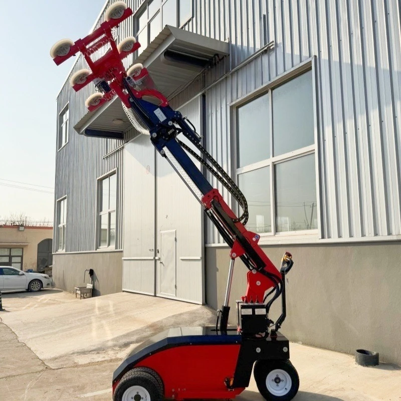 Off-road all-electric vacuum suction cup truck, glass mounting manipulator, suitable for complex on-site road conditions