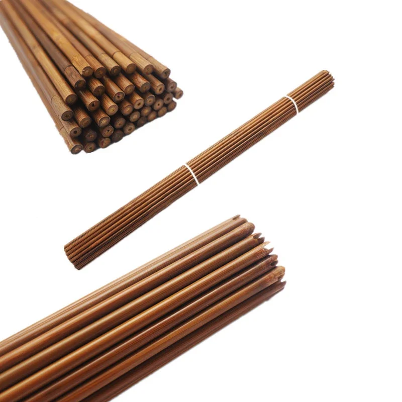 12Pcs High Quality Bamboo Arrow Shaft 33inch OD 7mm and 8mm  For DIY Archery Bamboo Arrow shaft