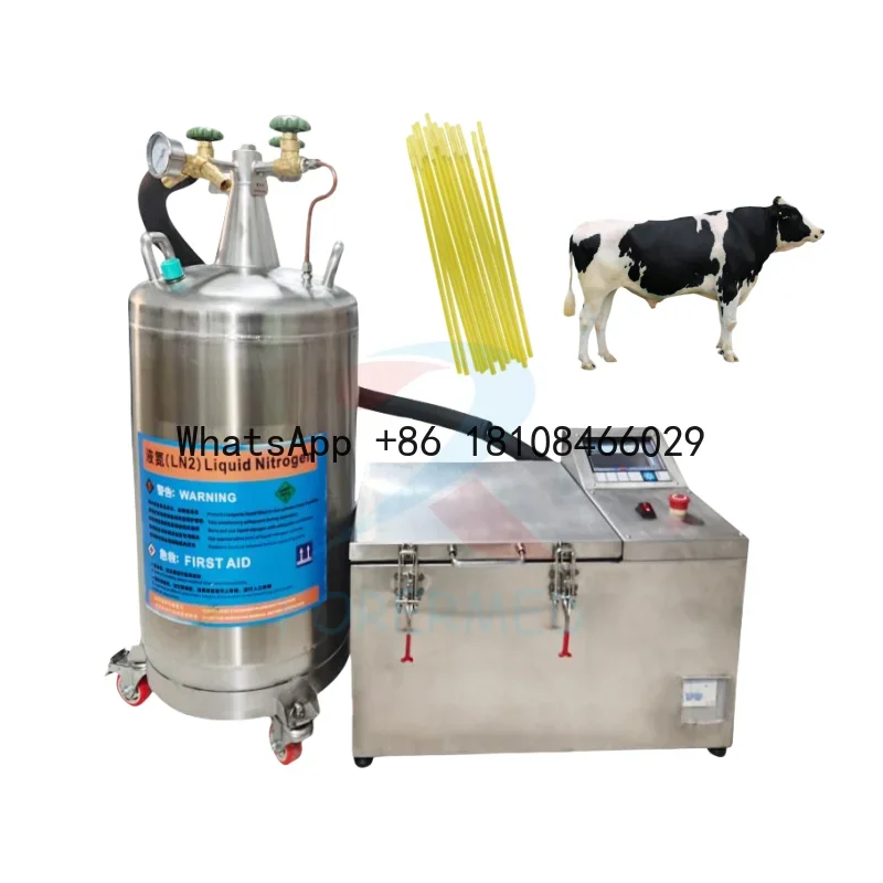 Veterinary Automatic Freezing After Filling Animals Frozen Semen Program Cooling Instrument For Animal Breeding