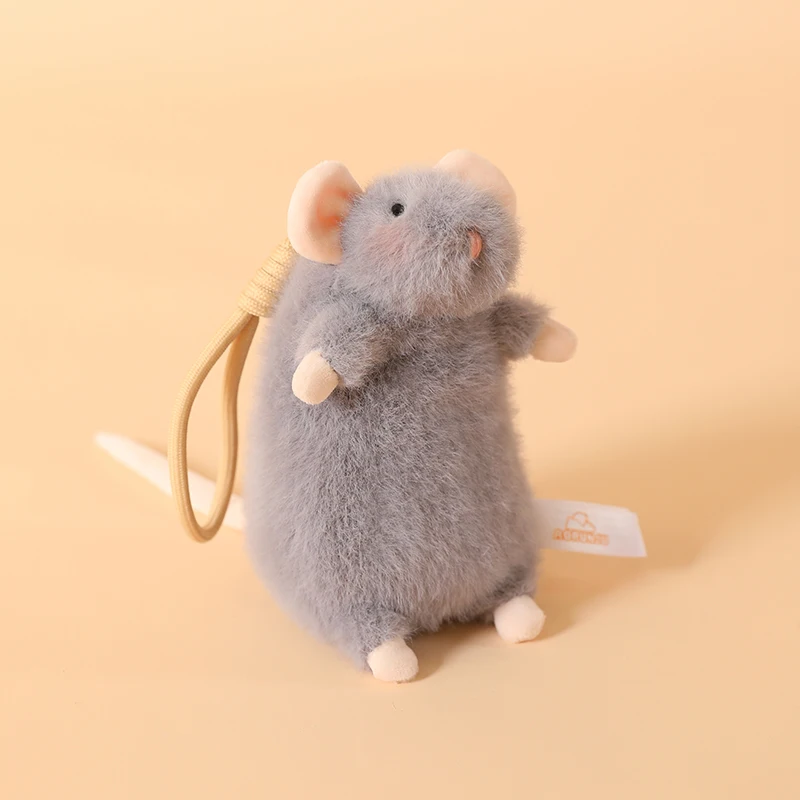 15/21CM Niedliche Fancy-Ratten-Plüschtiere Weiche Stofftier-Puppe Plüsch-Maus-Anhänger Schlüsselanhänger Lustige Geschenke – Detail 2