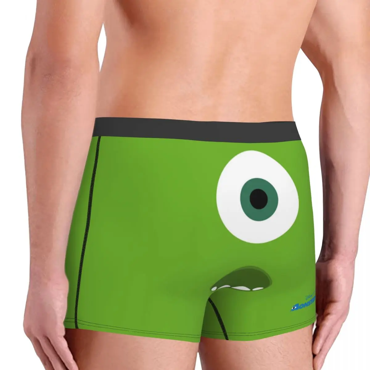 Mike Mr.Q Disney Monsters University Mike Underpants Breathbale Panties Men's Underwear Comfortable Shorts Boxer Briefs