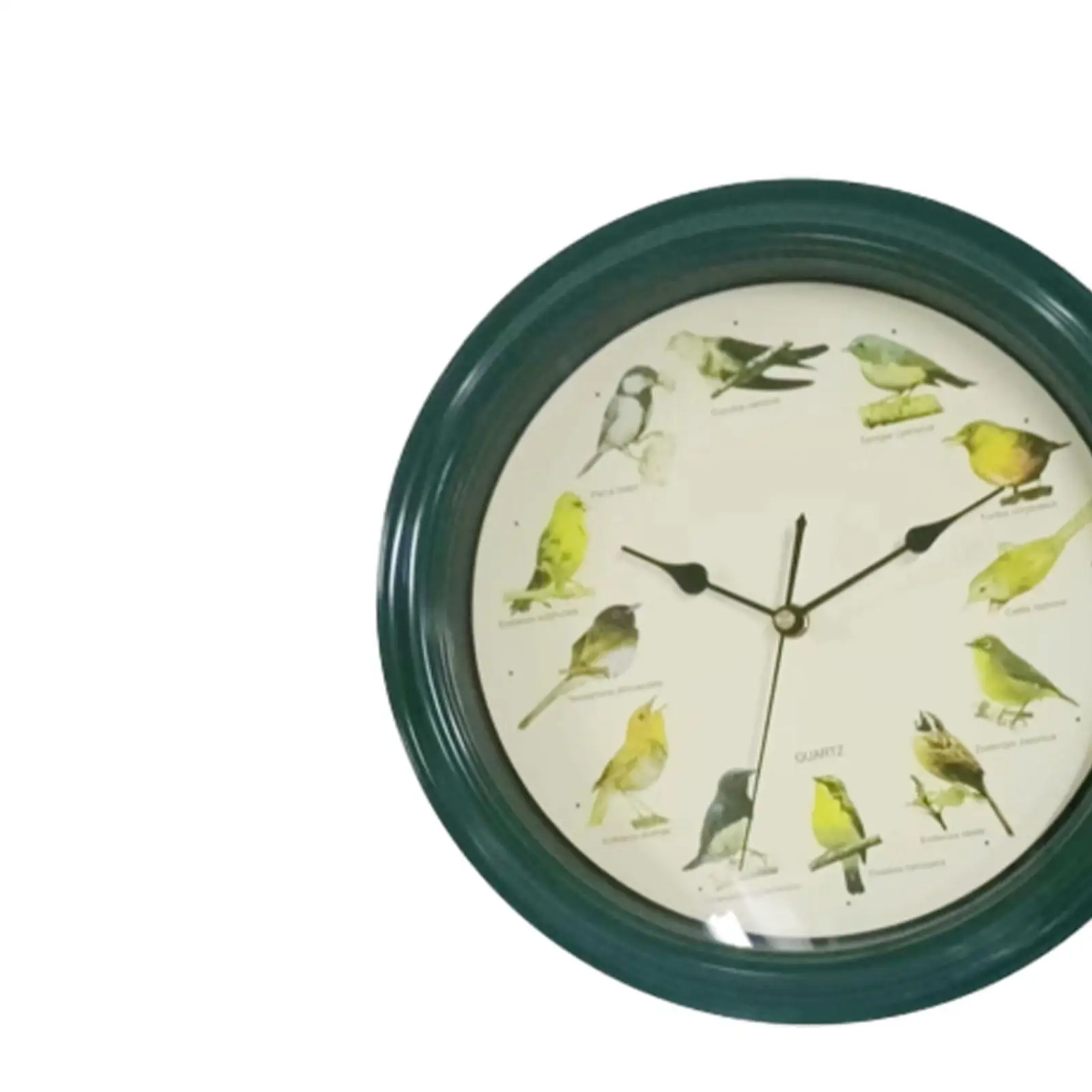 Singing Bird Wall Clock Wall Art Clock Rustic Hanging Wall Clock Melody Clock for Kitchen Dining Room Living Room Cafe Decor