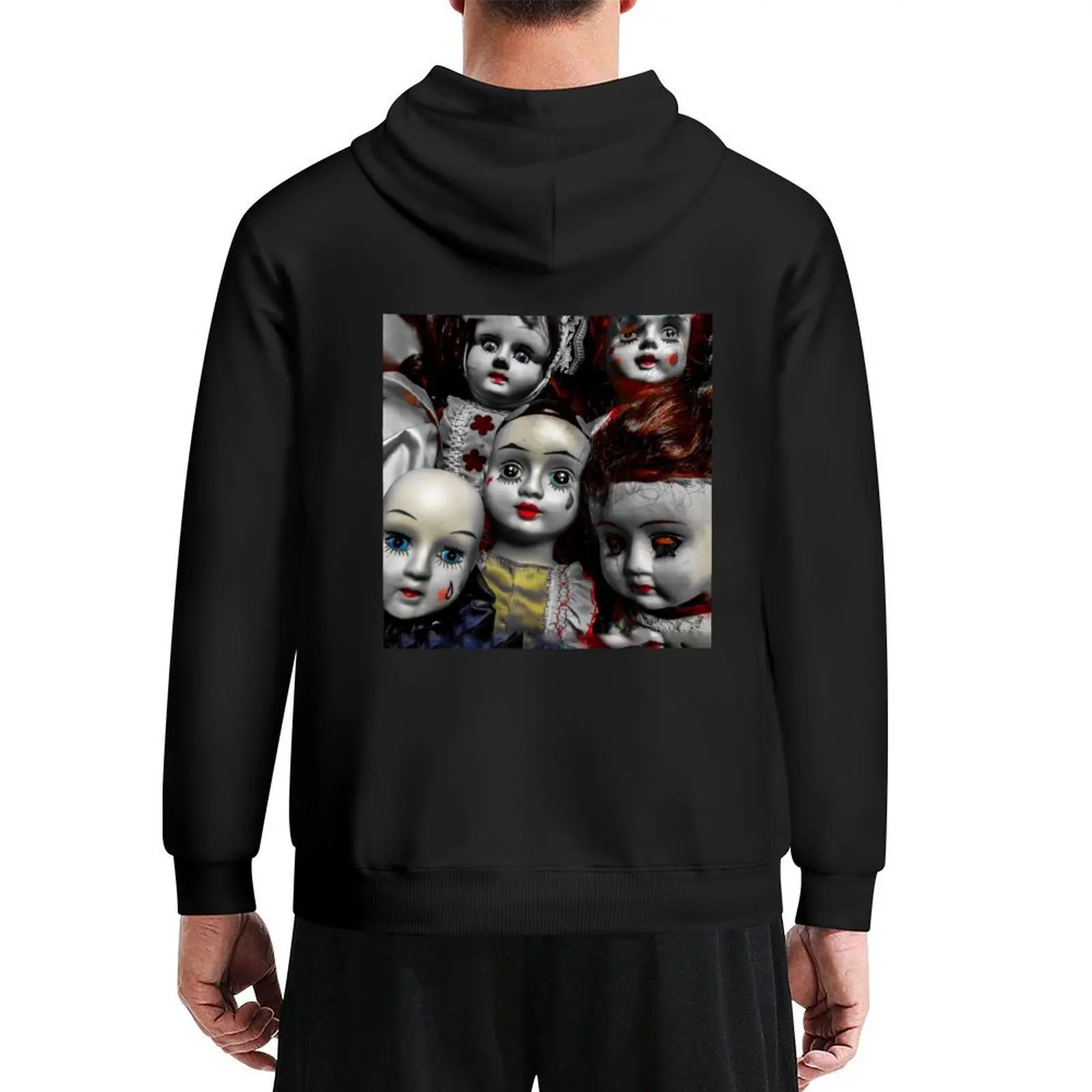 

Creepy Dolls Hoodie men's sweat-shirt korean style clothes fashion men aesthetic clothing hoodie streetwear
