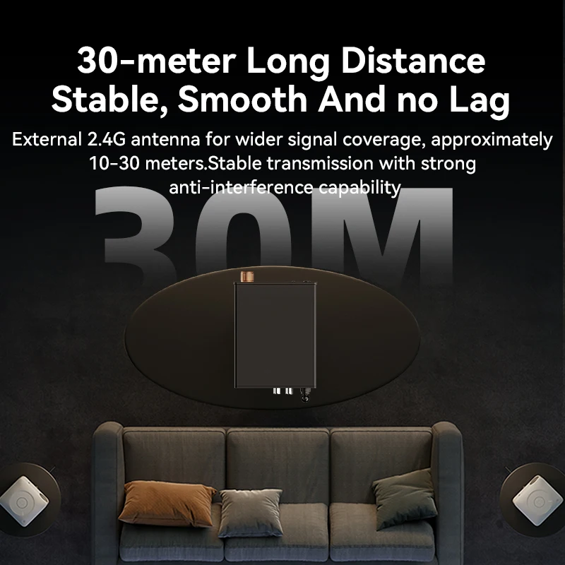 Bluetooth 6.0 Receiver Wireless Audio Adapter Music Audio Receiver AUX 3.5mm Jack RCA Hands-free Simultaneous Connect 2 Devices - Image 5