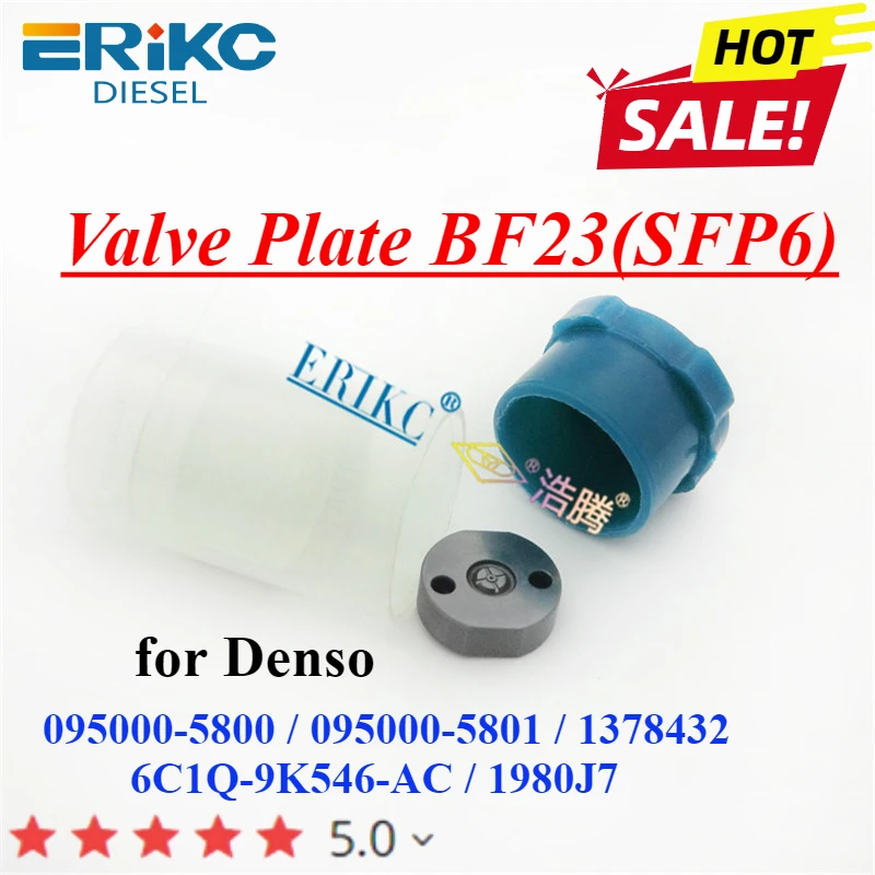 6C1Q-9K546-AC Injector Valve Plate BF23 Orifice Valve SFP6 For Denso 095000-5800 095000-5801 DCRI105800 FOR CITROEN Jumper