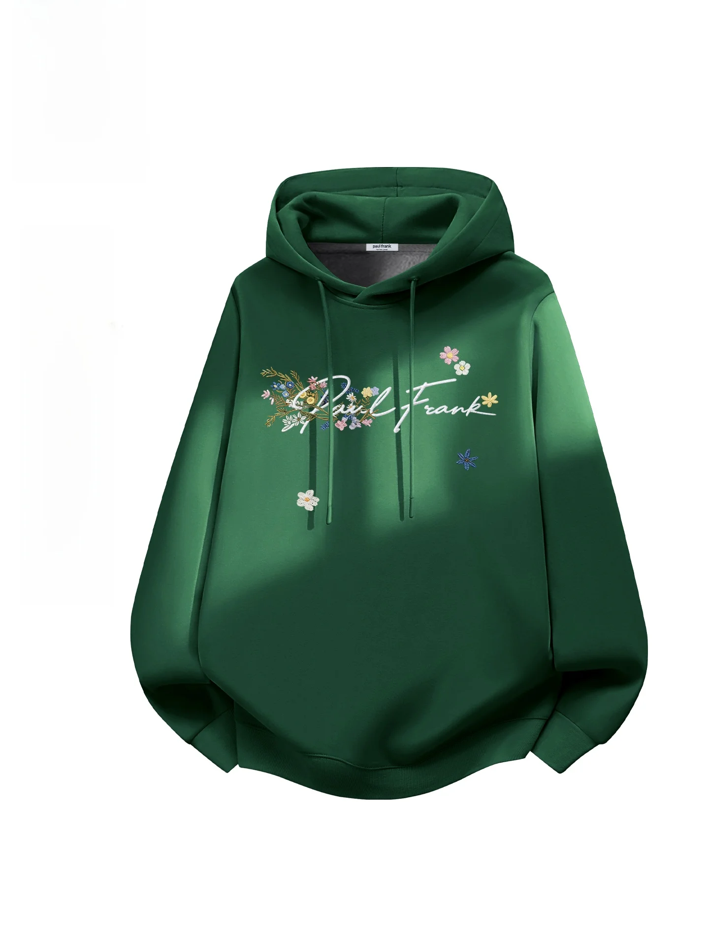 

Heavyweight Hoodie ex Winter Thiened Fce Floral Outerwear Casual Sle Long Sve Sweatirt for Youth