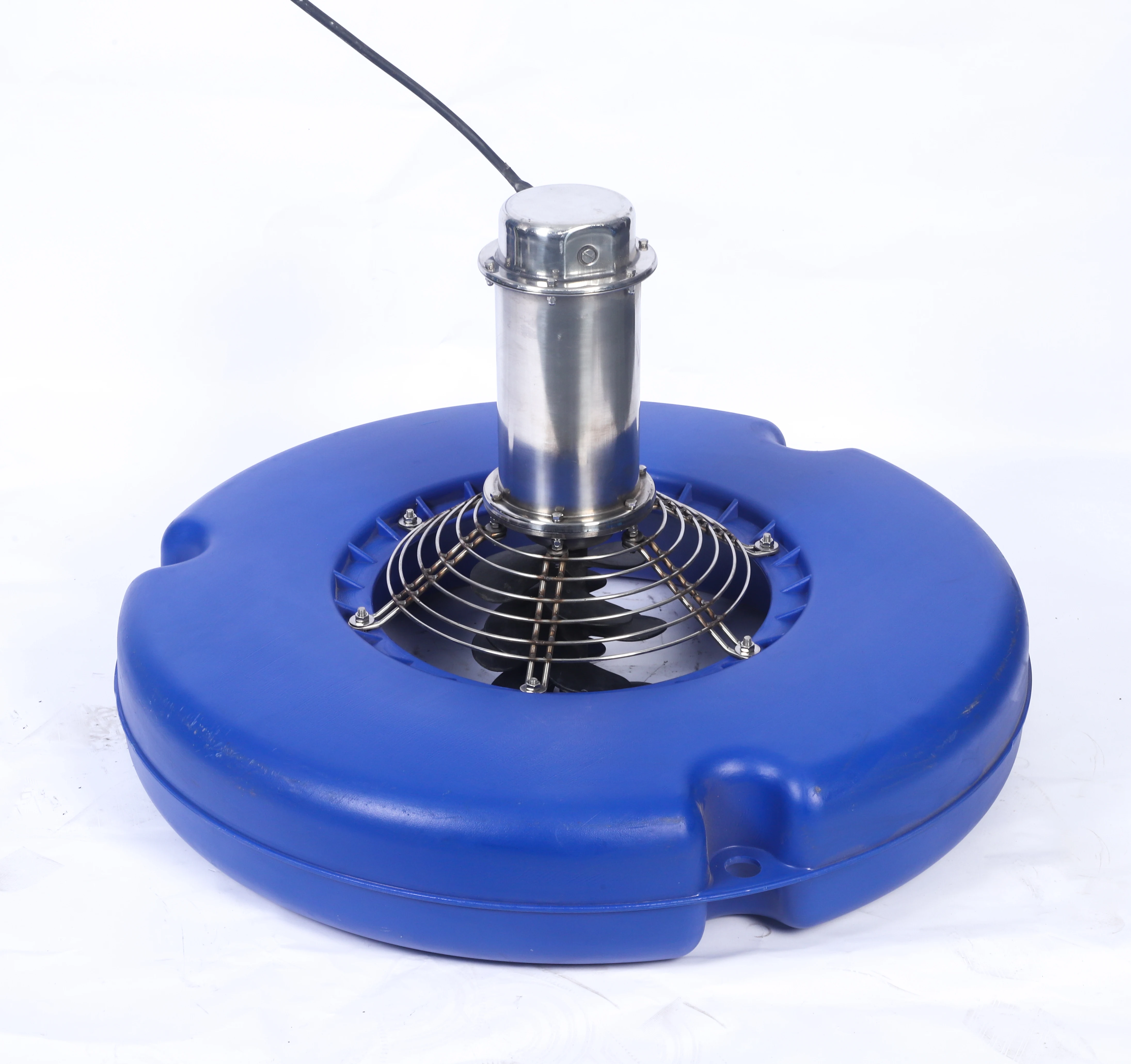 3HP New Aquaculture Surge Wave Aerator with Engine & Gearbox Energy Saving Cage Air Pump and Fountain Water Pump