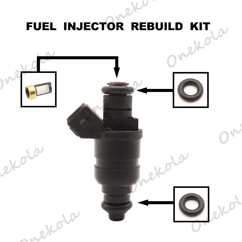 Fuel Injector repair kit Orings Filters for AUDI Avant A4 A4 Cabriolet 4B C5 8H7 2.4L 24V V6 078133551AC